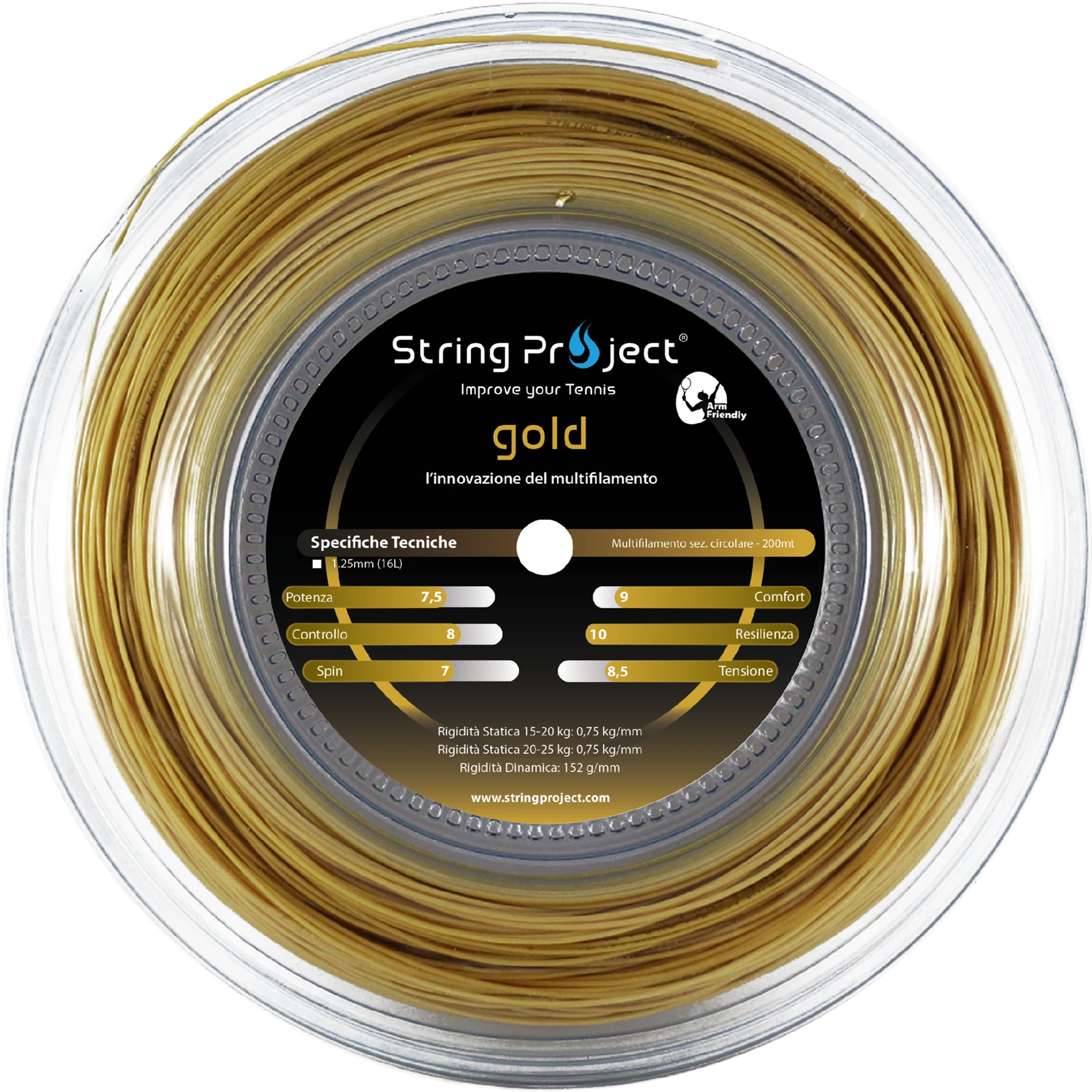 String Project Gold - matassa da 200 m