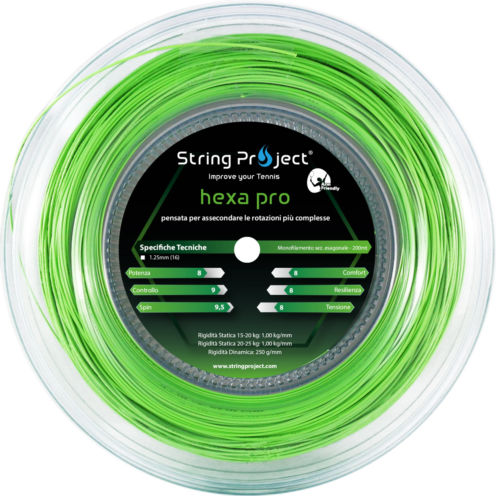 String Project Hexa Pro matassa da 200 m