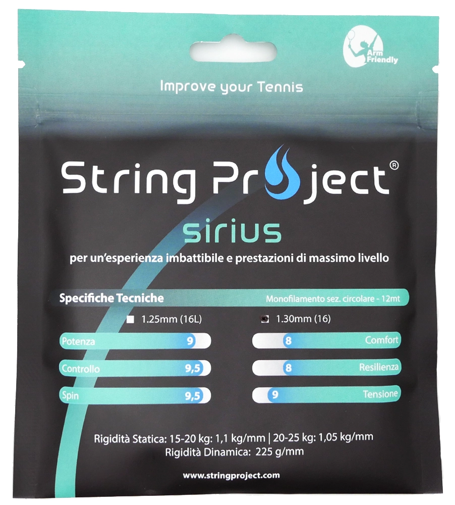 Bobina individual de 12 m String Project Sirius