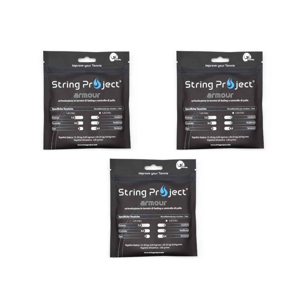 String Project Armour – Pack da 3 matassine da 12 m