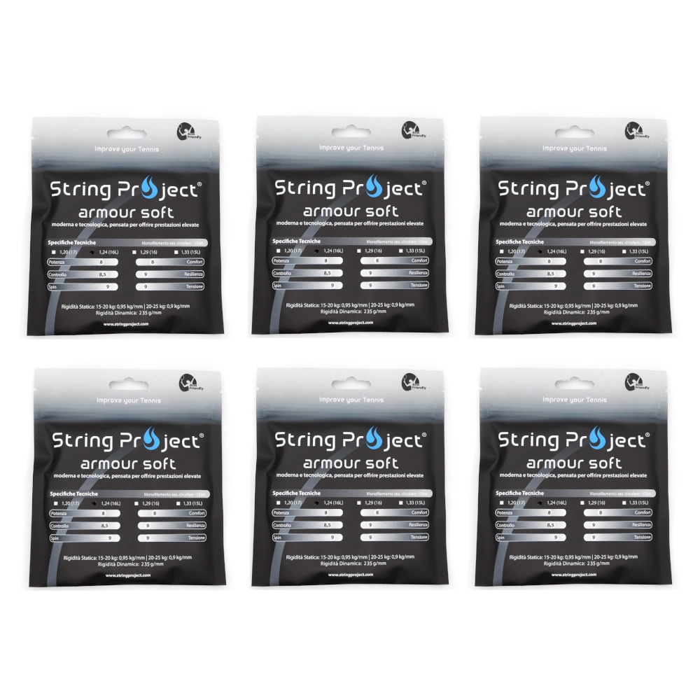 String Project Armour Soft – 6 Sets Pack of 12 m
