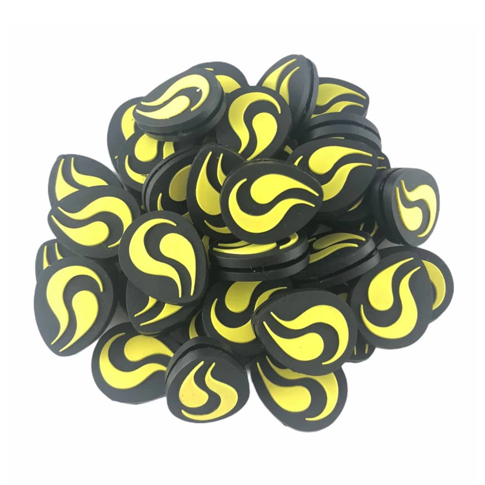String Project Damper Pro – Black with yellow flame