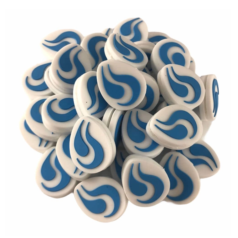 String Project Damper Pro – White with blue flame