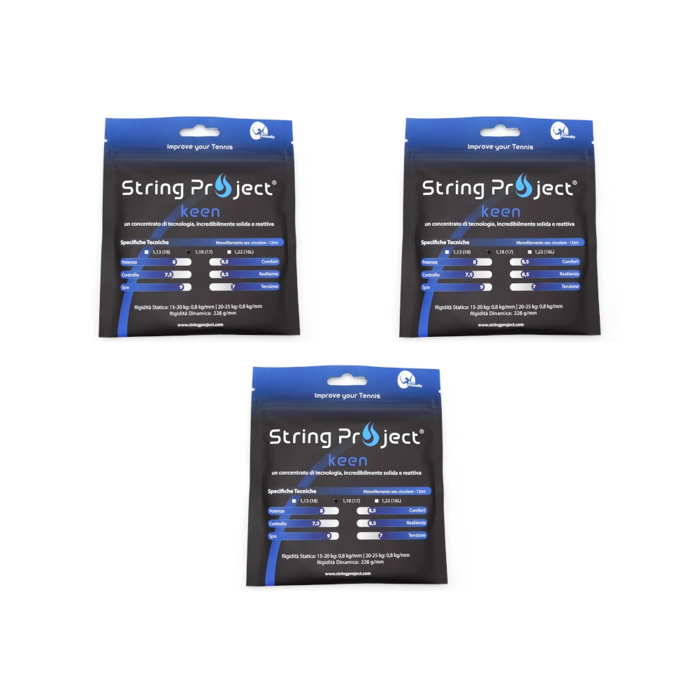 String Project Keen – Pack da 3 matassine da 12 m