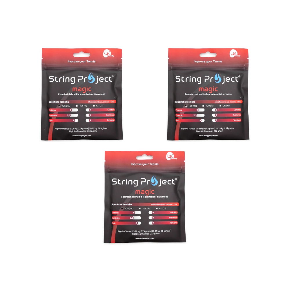 String Project Magic – Pack de 3 Sets de 12 m