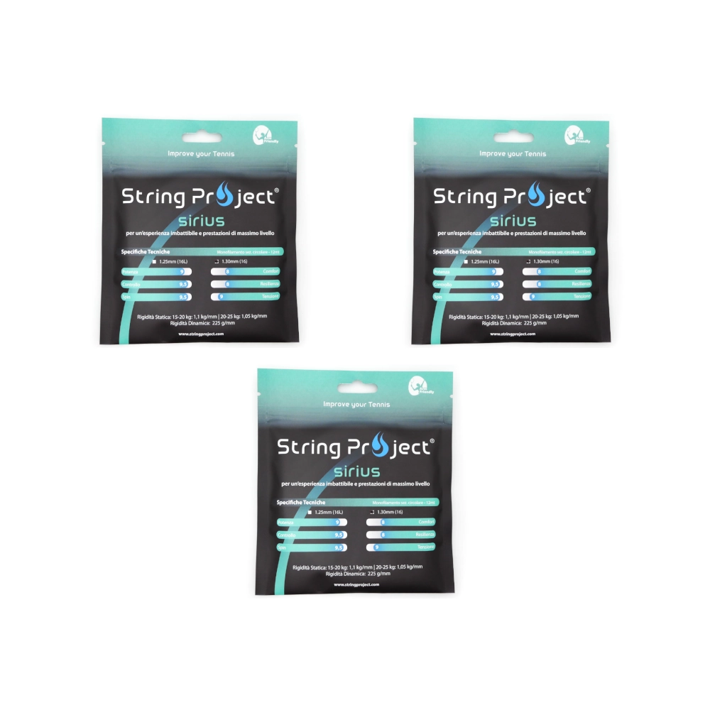 String Project Sirius – 3 Paquetes bobina de 12 m