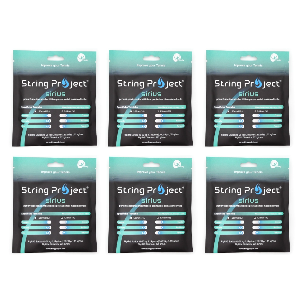 String Project Sirius – Pack de 6 Sets de 12 m