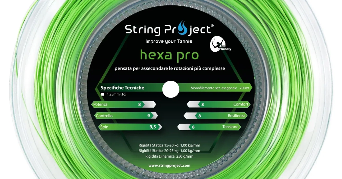 Recensione String Projeck Hexa Pro su prostrung.com