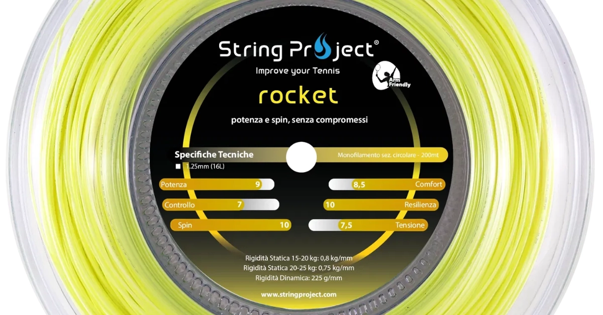 Recensione String Projeck Rocket su prostrung.com