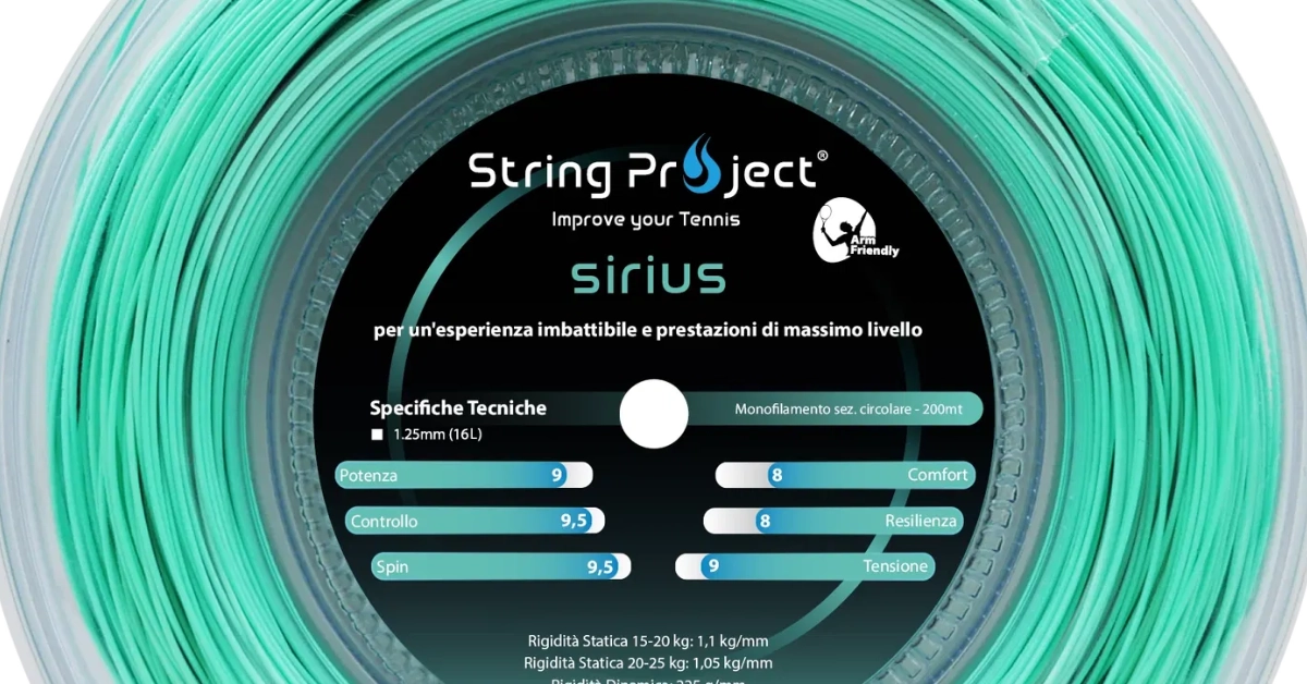 Recensione String Projeck Sirius su prostrung.com